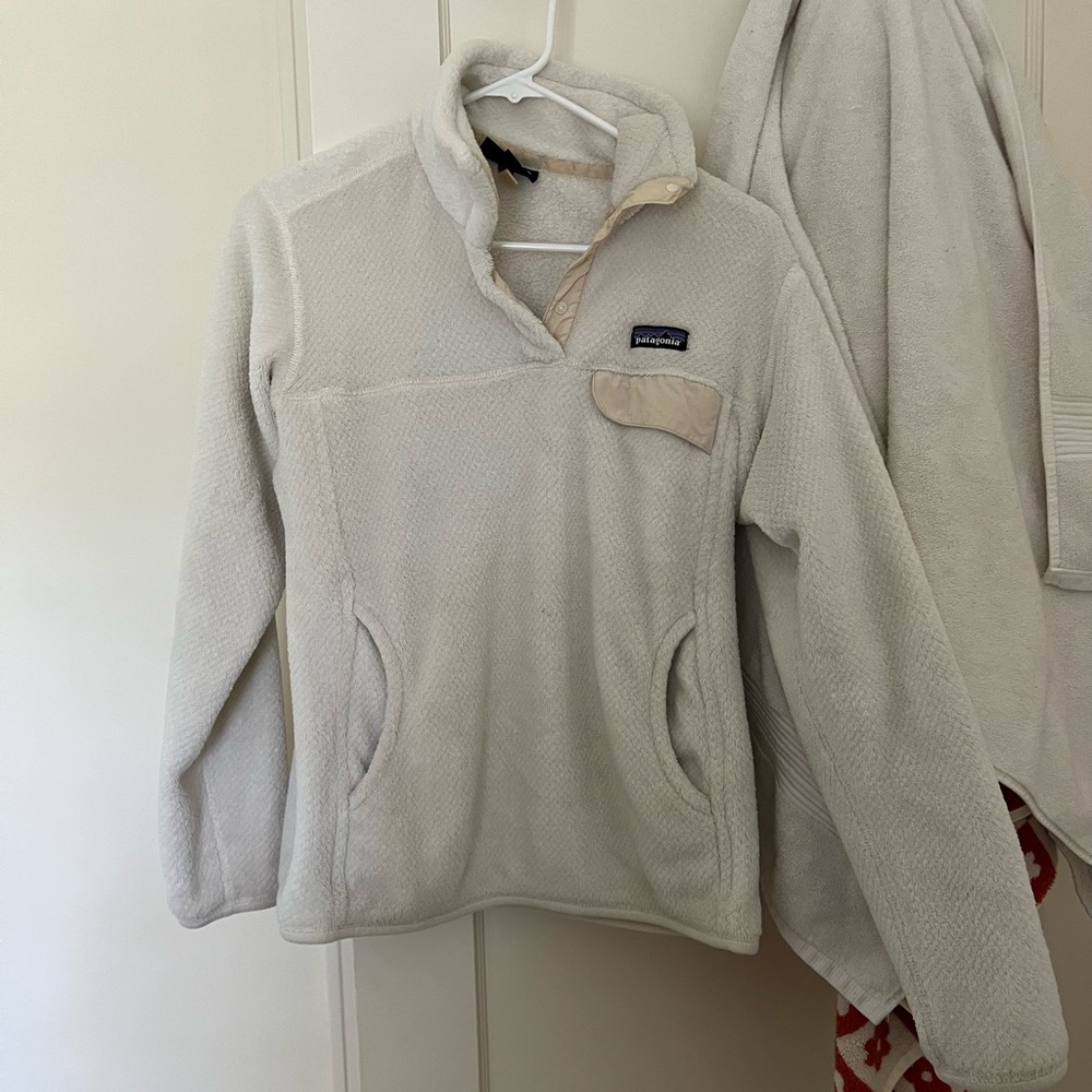 White Patagonia jacket